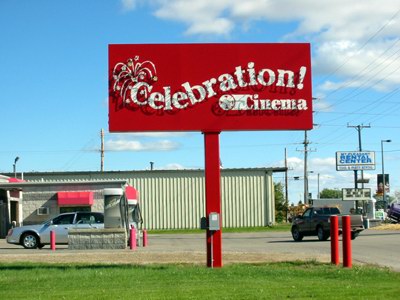 Celebration Cinema Mount Pleasant - Sign (newer photo)